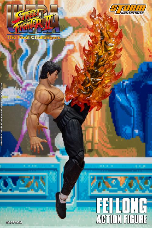Ultra Street Fighter II: The Final Challengers Fei Long 1/12 Scale