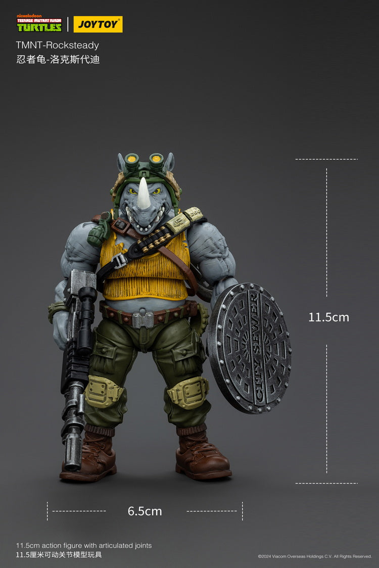 TMNT - 1/18 Scale Teenage Mutant Ninja Turtles - Rocksteady