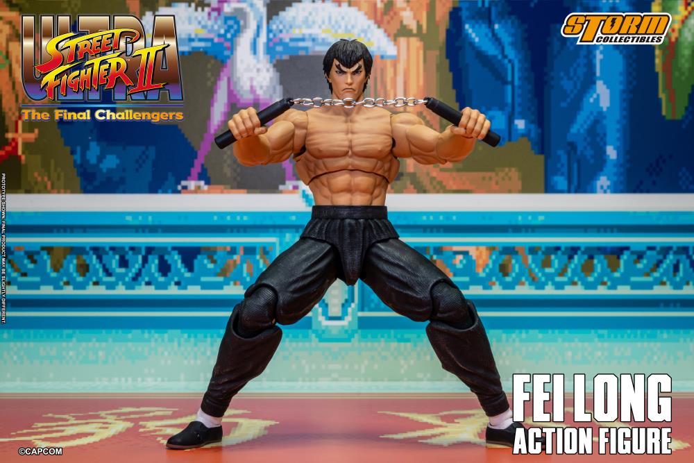 Ultra Street Fighter II: The Final Challengers Fei Long 1/12 Scale