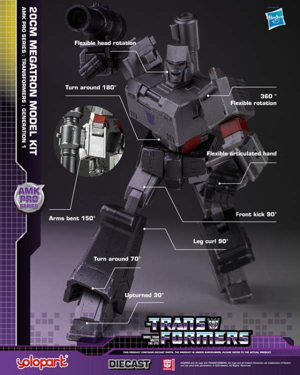 Transformers Megatron Advanced "Model Kit" AMK Pro