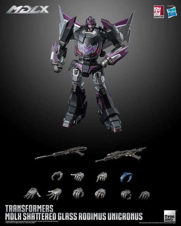 Transformers MDLX Articulated Figure Series Shattered Glass Rodimus Unicronus