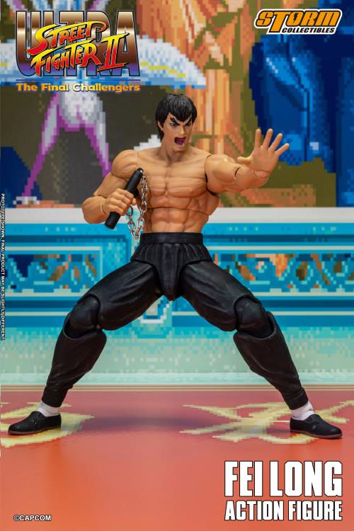 Ultra Street Fighter II: The Final Challengers Fei Long 1/12 Scale