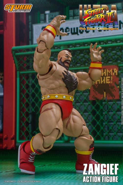 Zangief Ultra Street Fighter II: The Final Challenger", Storm Collectibles Action Figure