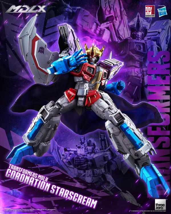 Transformers MDLX Articulated Figure Series Coronation Starscream (preorder Q2 2025)