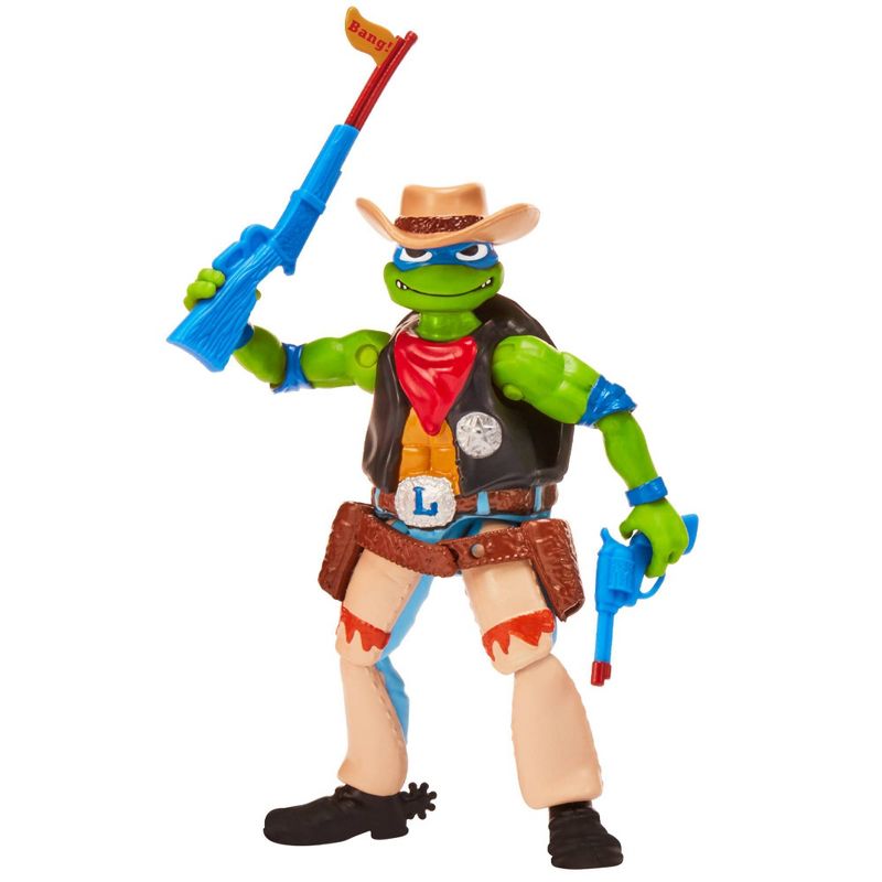 Teenage Mutant Ninja Turtles: Mutant Mayhem Cowboy Leo Action Figure