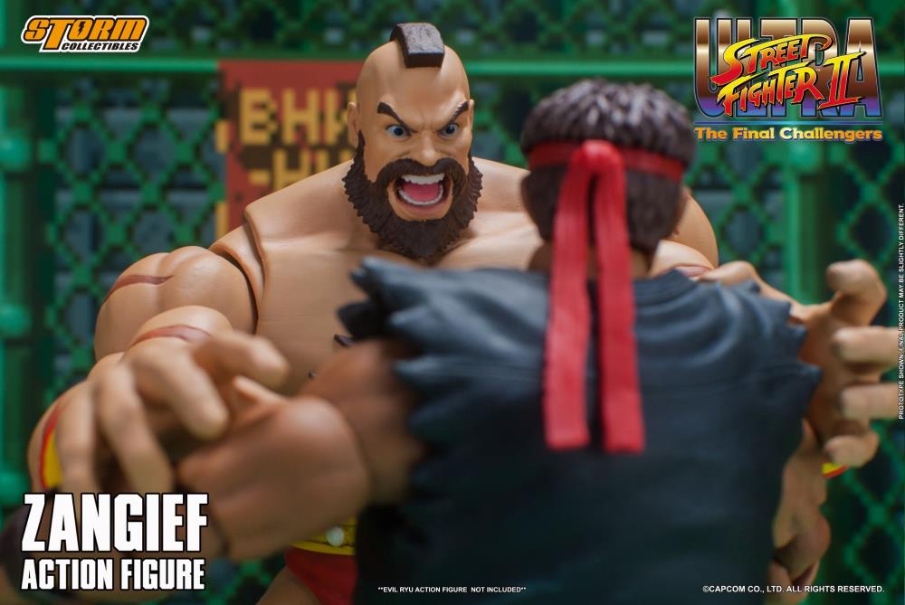 Zangief Ultra Street Fighter II: The Final Challenger", Storm Collectibles Action Figure