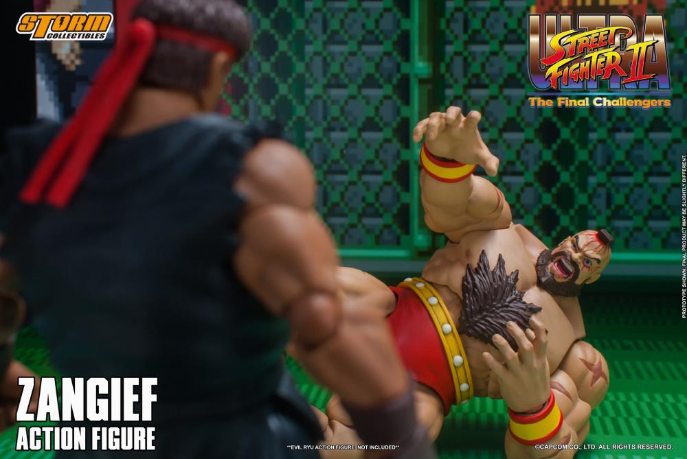 Zangief Ultra Street Fighter II: The Final Challenger", Storm Collectibles Action Figure