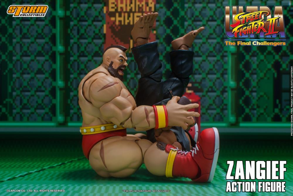 Zangief Ultra Street Fighter II: The Final Challenger", Storm Collectibles Action Figure