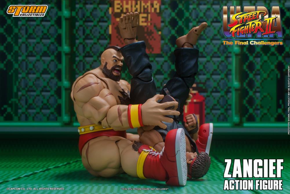 Zangief Ultra Street Fighter II: The Final Challenger", Storm Collectibles Action Figure