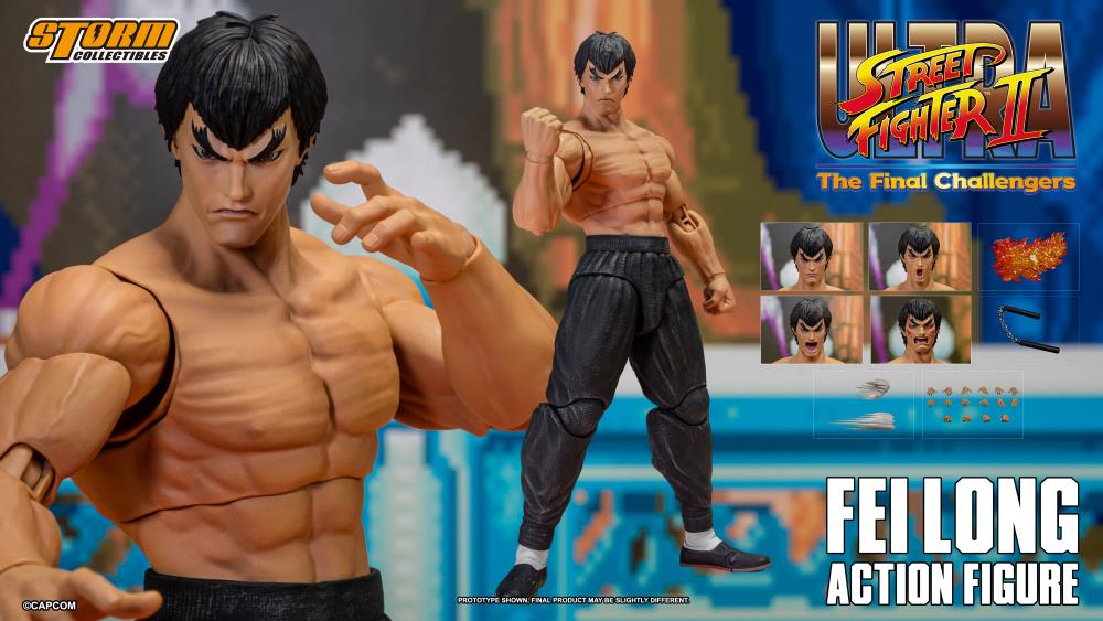 Ultra Street Fighter II: The Final Challengers Fei Long 1/12 Scale