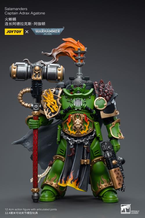 Warhammer 40k - Salamanders - Captain Adrax Agatone