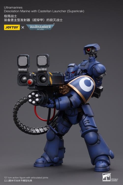 Warhammer 40K - Ultramarines - Desolation Marine with Superkrak Rocket Launcher