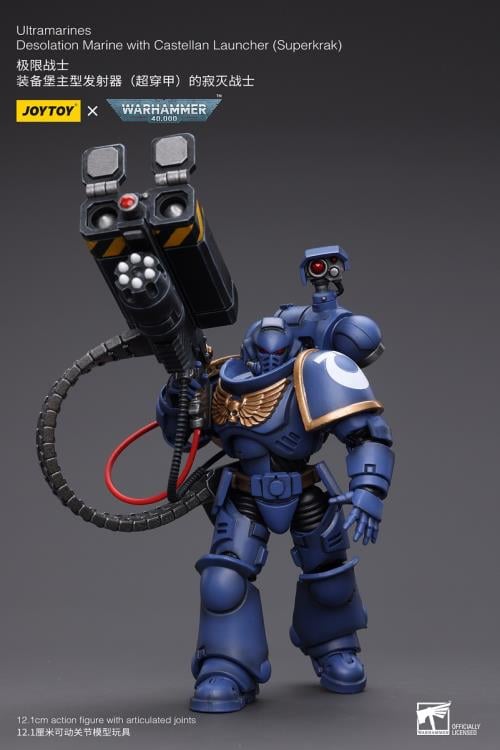 Warhammer 40K - Ultramarines - Desolation Marine with Superkrak Rocket Launcher