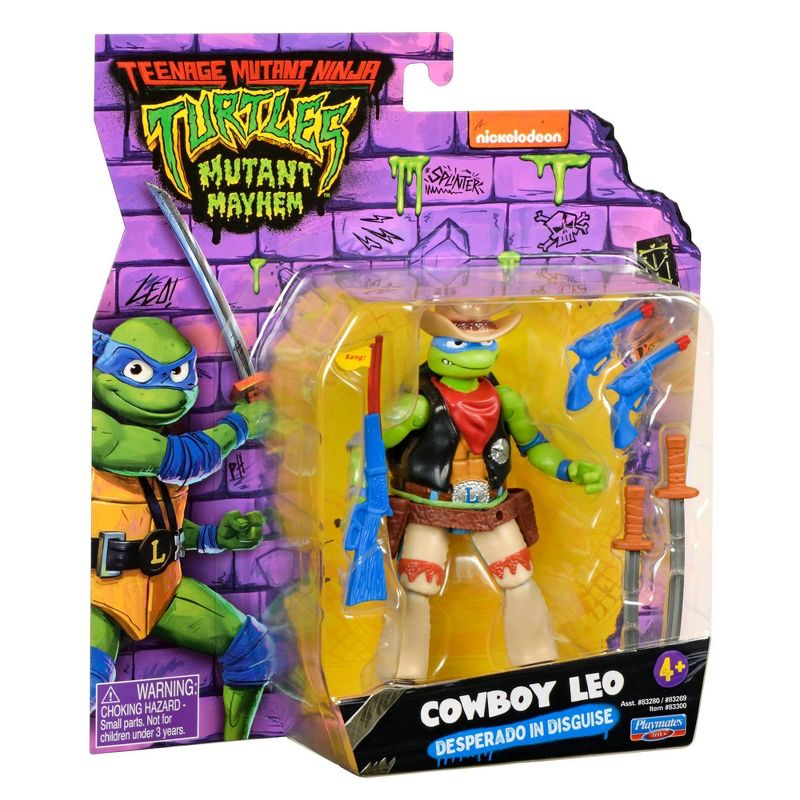 Teenage Mutant Ninja Turtles: Mutant Mayhem Cowboy Leo Action Figure