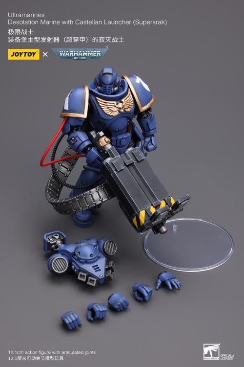Warhammer 40K - Ultramarines - Desolation Marine with Superkrak Rocket Launcher