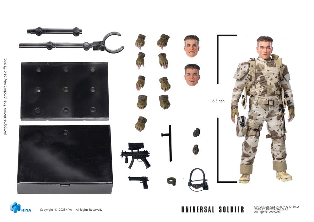 Universal Soldier - Exquisite Super Series - Luc Deveraux 1/12 Scale