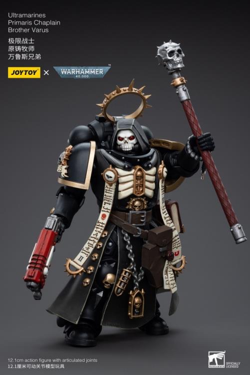 Warhammer 40K - Ultramarines - Primaris Chaplain Brother Varus