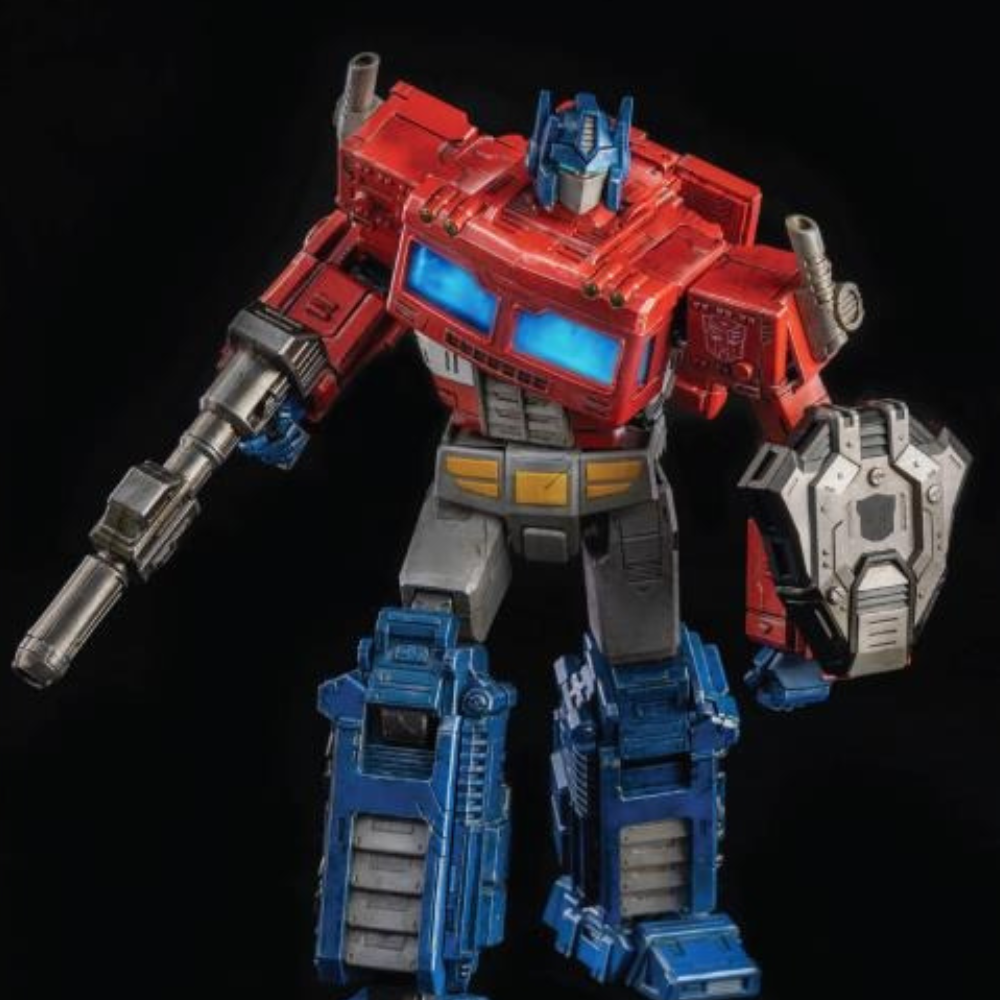 Transformers: War for Cybertron Trilogy DLX Scale Collectible Series Autobot Optimus Prime Action Figure (Reissue)