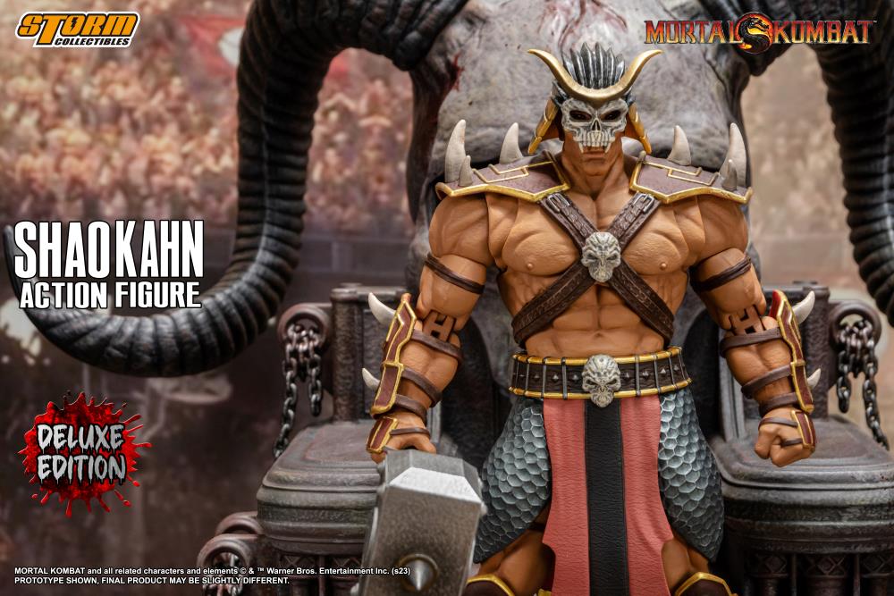 Storm Collectibles - Mortal Kombat Shao Kahn - Deluxe - 1/12 Scale (Sub-Par Packaging)