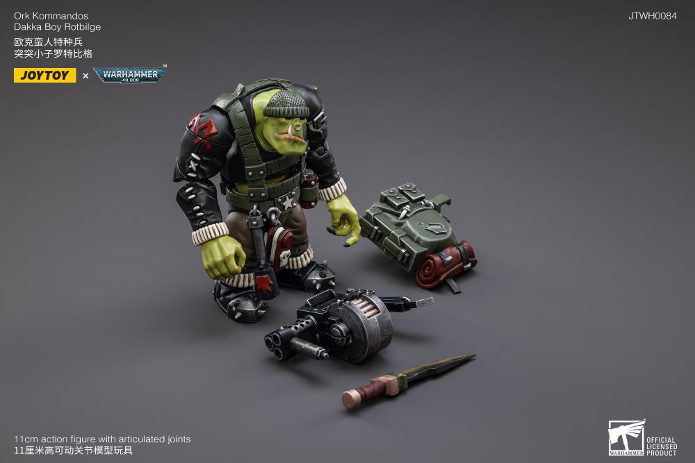 Warhammer 40K - Ork - Kommandos Dakka Boy Rotbilge