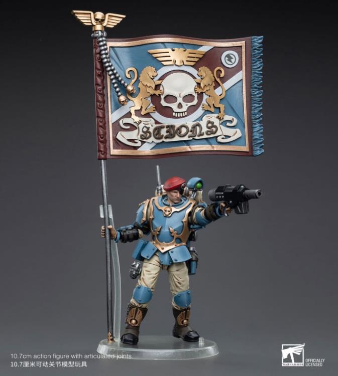 Warhammer 40k - Astra Militarum - Tempestus Scions - Command Squad 55th Kappic Eagles