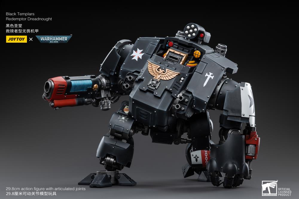 Warhammer 40K - Black Templars - Redemptor Dreadnought - Action Figure