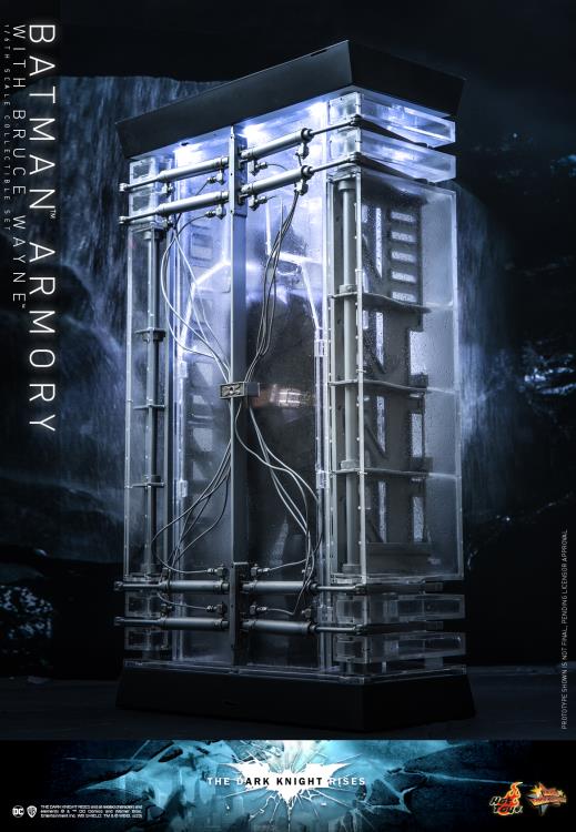 The Dark Knight Rises - Batman Armory with Bruce Wayne 1/6th Scale Collectible Figure - MMS702