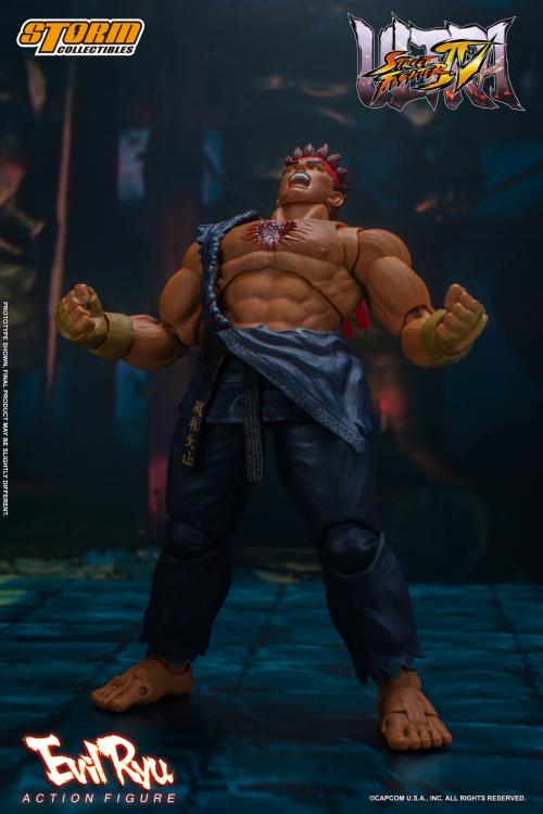 storm collectibles Ultra Street Fighter IV Evil Ryu 1/12 Scale Figure
