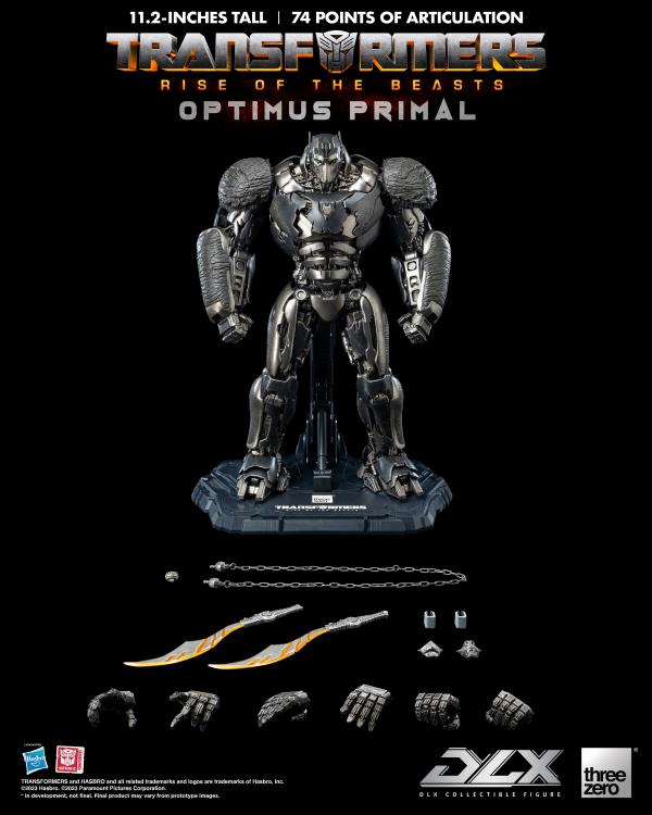 ThreeZero - Transformers: Rise of the Beasts DLX Scale Collectible Series Optimus Primal