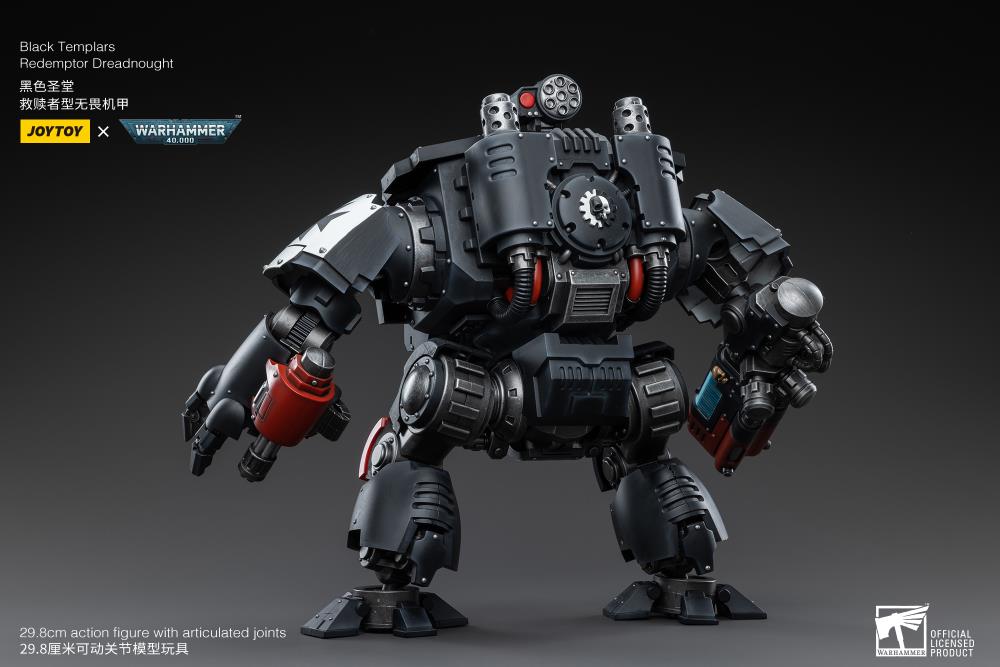 Warhammer 40K - Black Templars - Redemptor Dreadnought - Action Figure