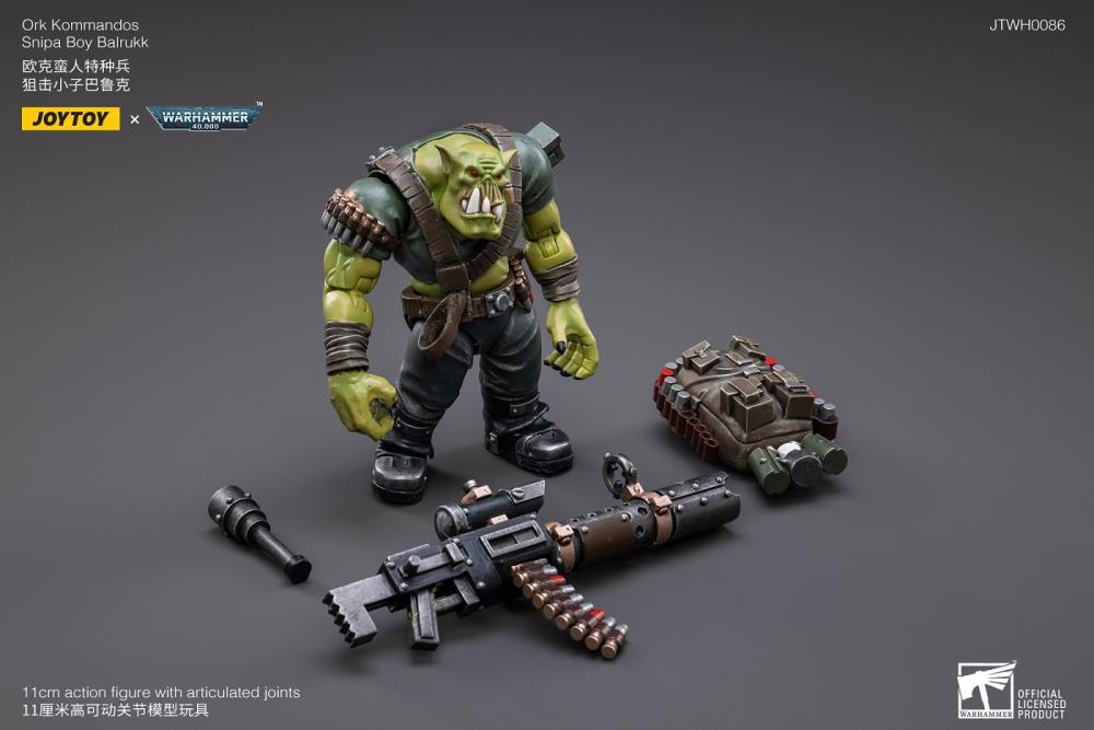 Warhammer 40K - Ork - Kommandos Snipa Boy Balrukk
