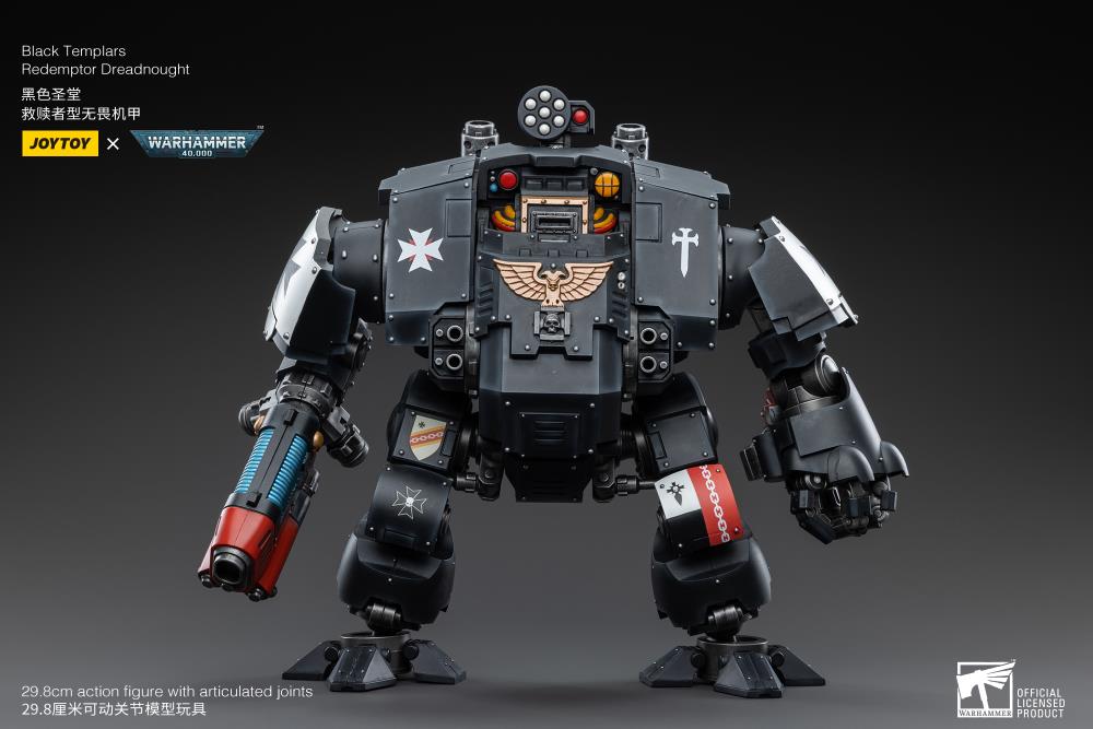Warhammer 40K - Black Templars - Redemptor Dreadnought - Action Figure