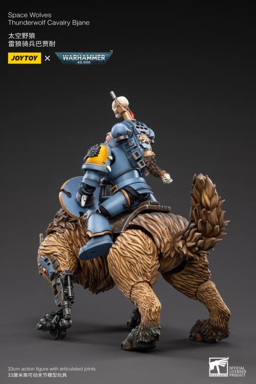 Warhammer 40K-  Space Wolves - Thunderwolf Cavalry Bjane