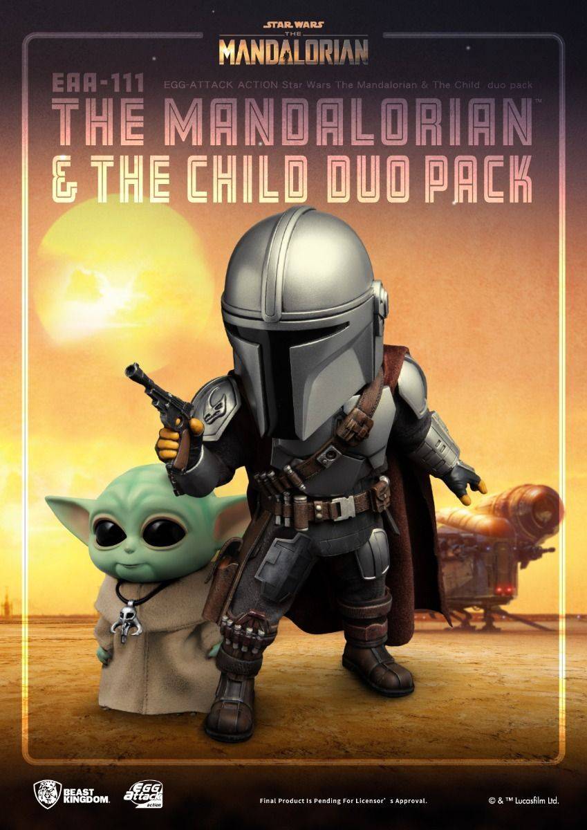 The Mandalorian & The Child duo pack - Egg Attack - Star Wars