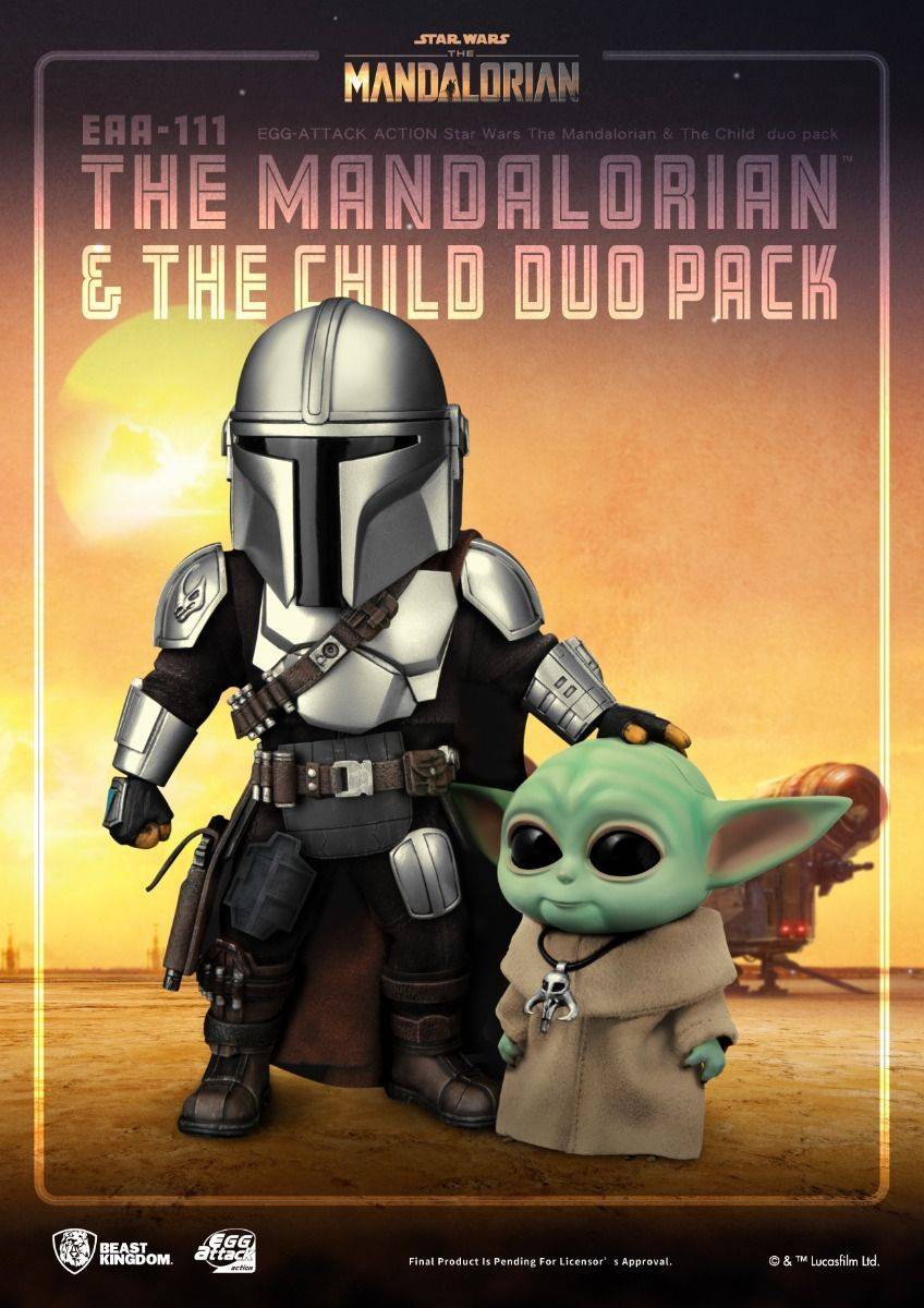 The Mandalorian & The Child duo pack - Egg Attack - Star Wars