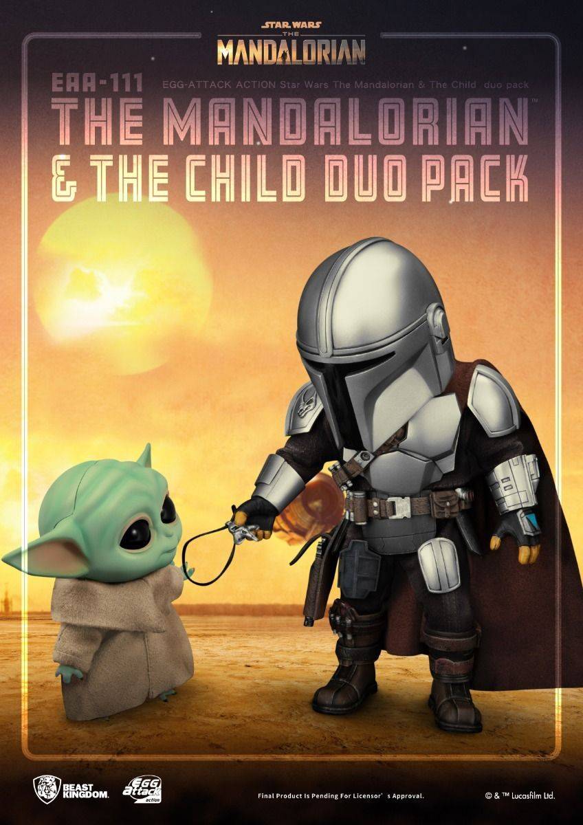 The Mandalorian & The Child duo pack - Egg Attack - Star Wars