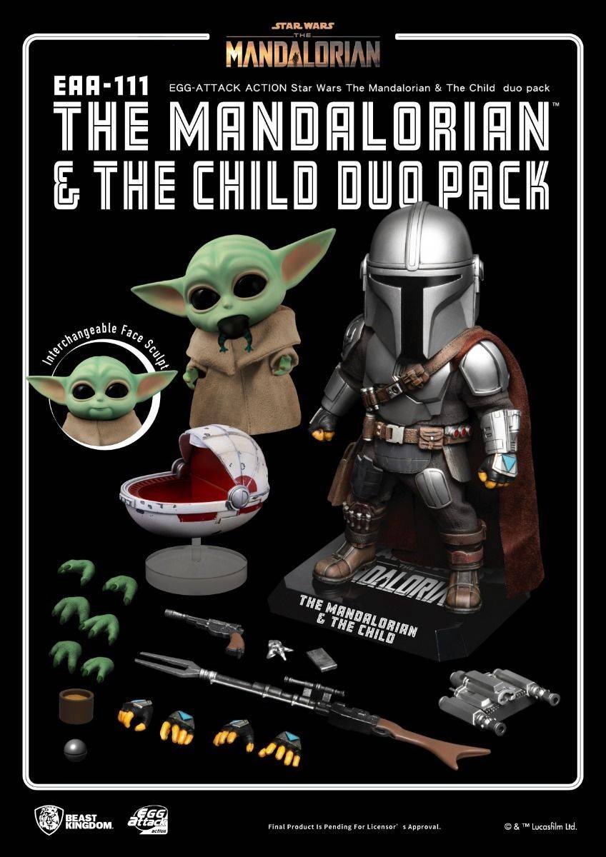 The Mandalorian & The Child duo pack - Egg Attack - Star Wars