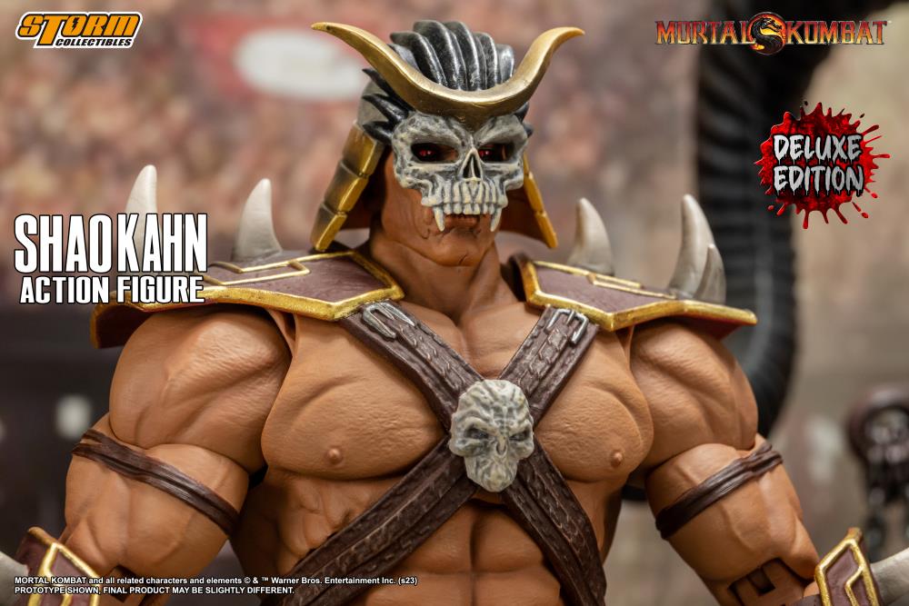 Storm Collectibles - Mortal Kombat Shao Kahn - Deluxe - 1/12 Scale (Sub-Par Packaging)