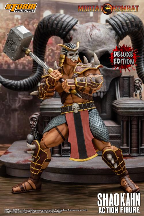 Storm Collectibles - Mortal Kombat Shao Kahn - Deluxe - 1/12 Scale (Sub-Par Packaging)