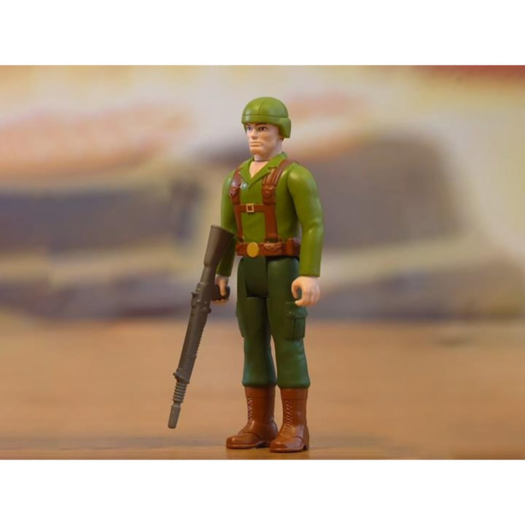 Super7 ReAction G.I. Joe Greenshirt Pink 3.75 Inch Action Figure