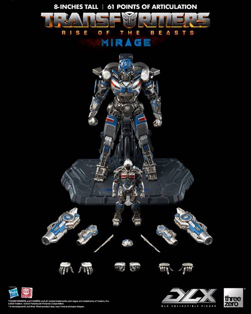 Transformers: Rise of the Beasts DLX Scale Collectible Series Mirage (preorder Q2 2025)
