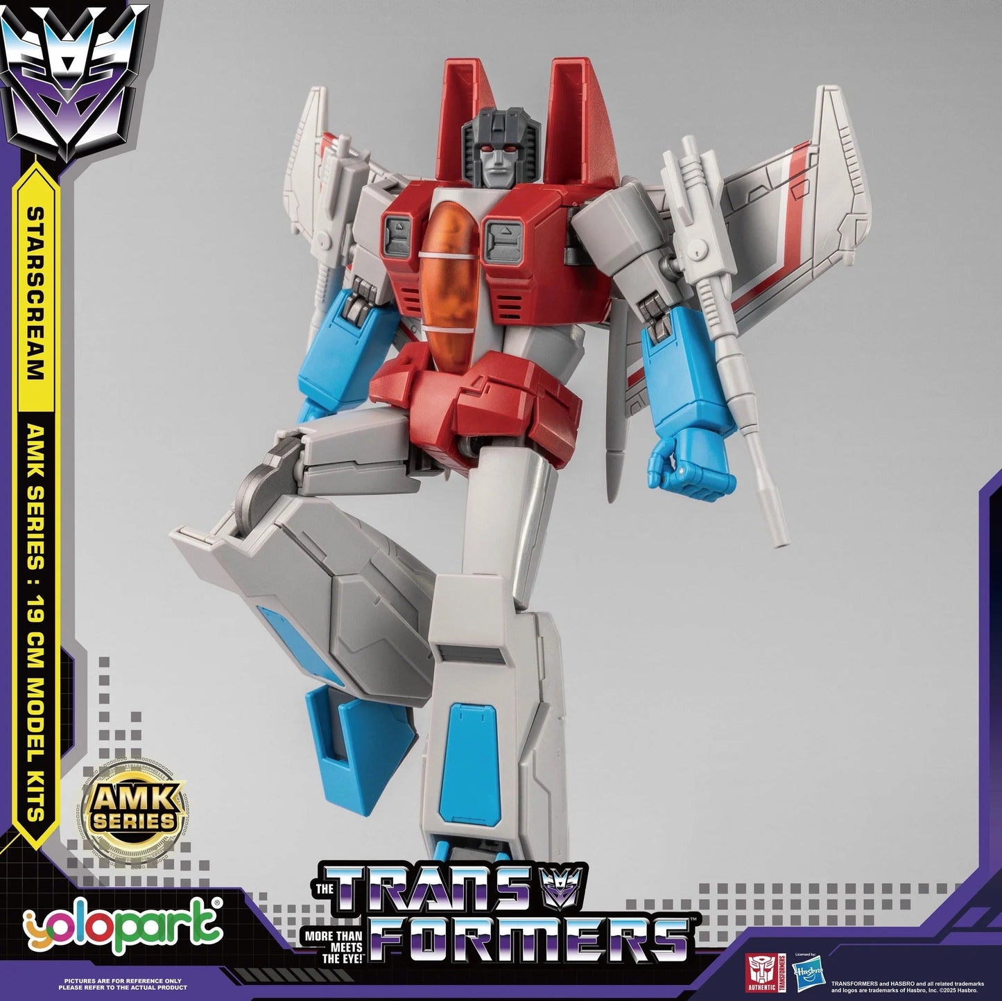 Transformers Generation 1 - AMK Series 19cm - Starscream Model Kit