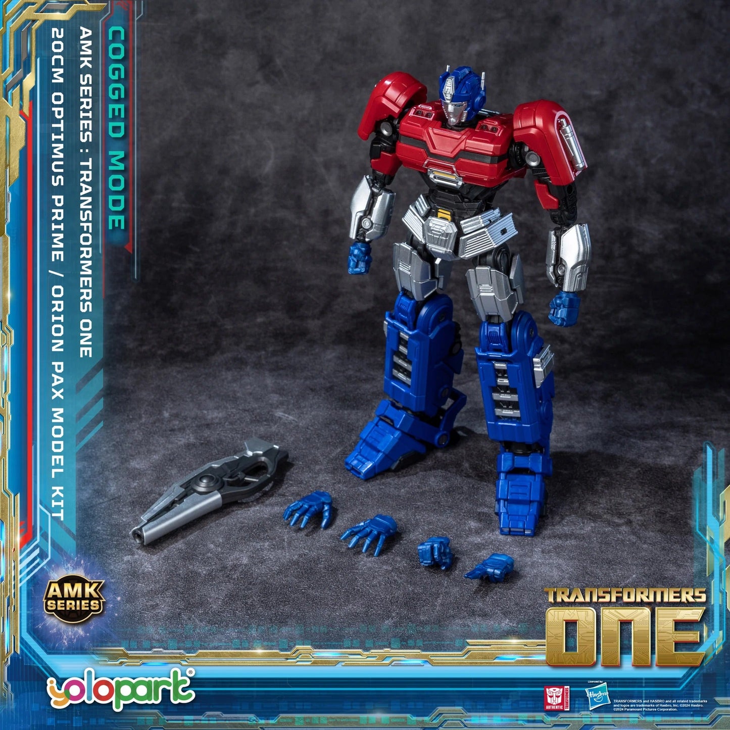Transformers: One - AMK Series (Cogged Mode) - Orion Pax Model Kit