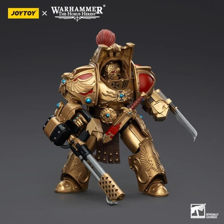 Warhammer: The Horus Heresy Legio Custodes Aquilon Terminator Squad Aquilon with Infernus Firepike