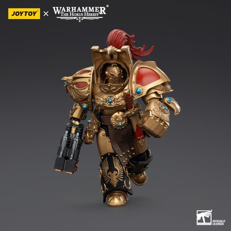 Warhammer: The Horus Heresy Legio Custodes Aquilon Terminator Squad Aquilon with Twin-Linked Adrathic Destructor