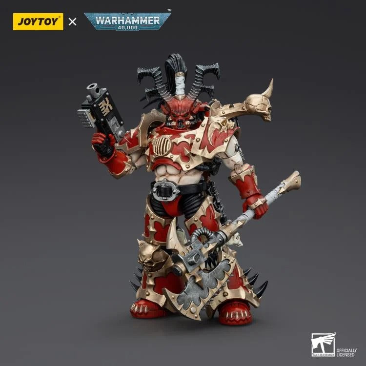 Warhammer 40K - World Eaters - Lord Invocatus with Khrone Juggernaut Daemon
