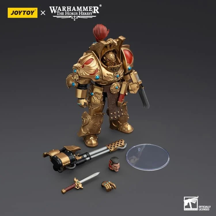 Warhammer: The Horus Heresy Legio Custodes Aquilon Terminator Squad Aquilon with Infernus Firepike