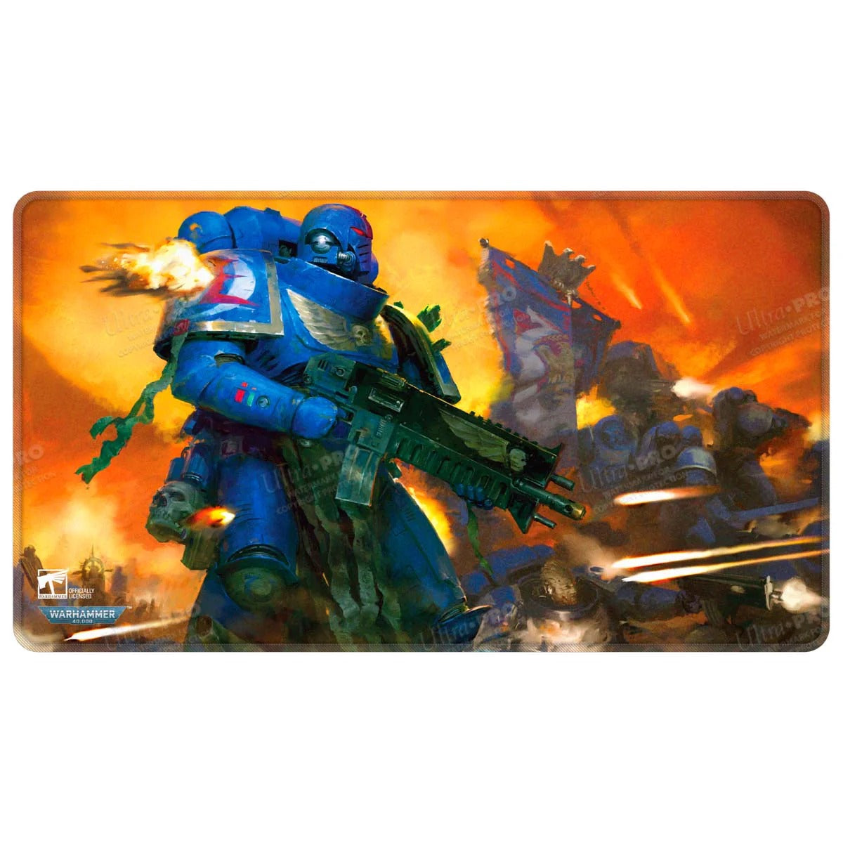 Ultra Pro - Space Marines - Adeptus Astartes - Stitched Edge Playmat for Warhammer 40,000
