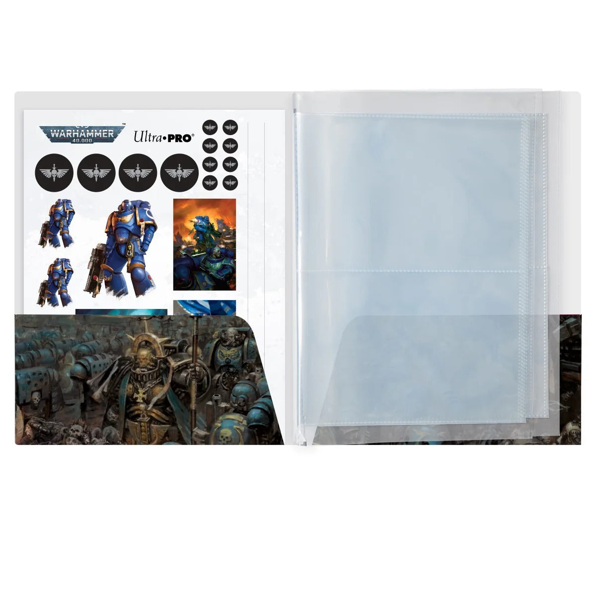 Ultra Pro - Space Marines - Adeptus Astartes Datasheet Folio for Warhammer 40,000