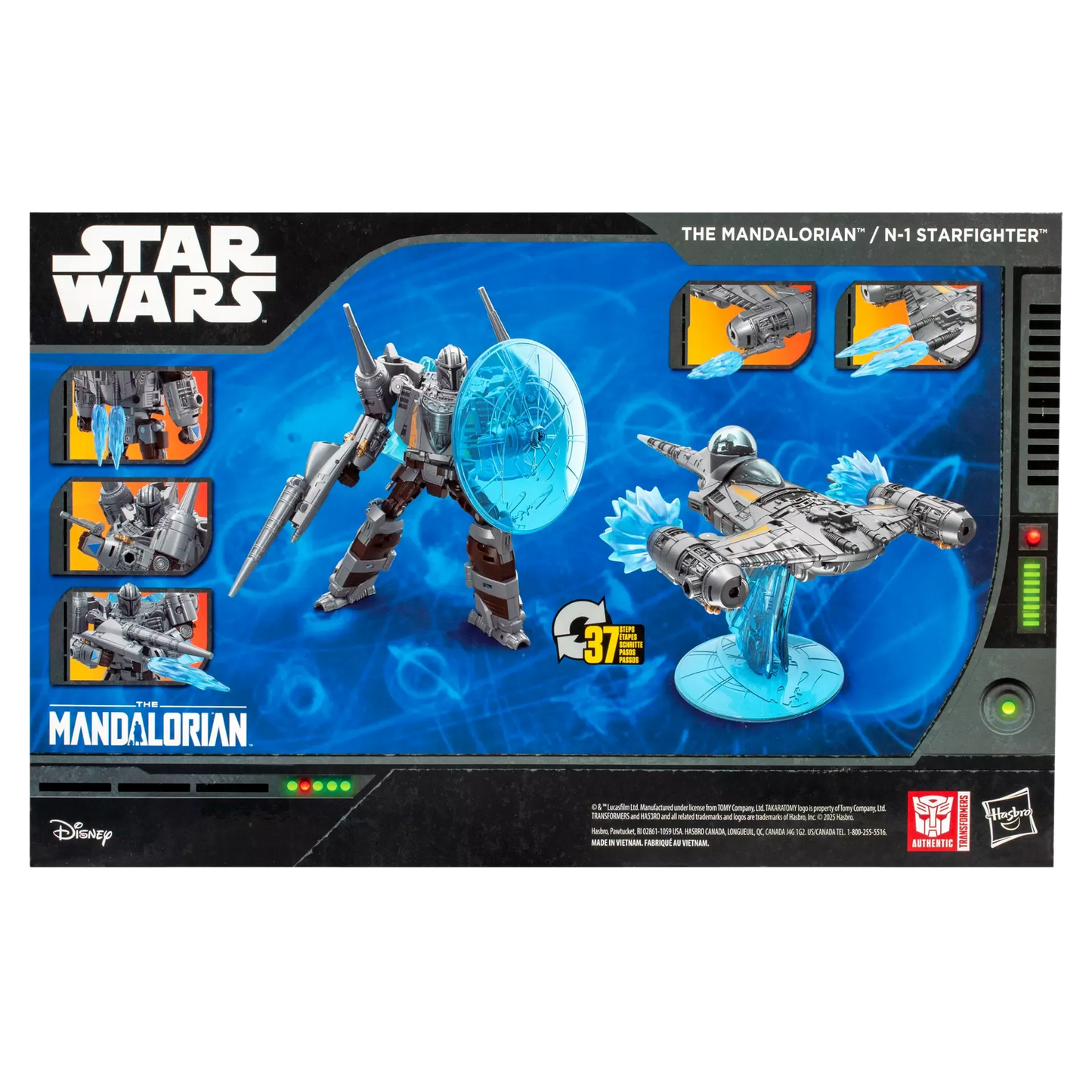 Transformers Collaborative STAR WARS: The Mandalorian N-1 Starfighter